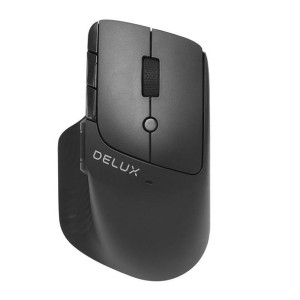 Bezprzewodowa Mysz Delux M913Db 2.4G (Czarna)
