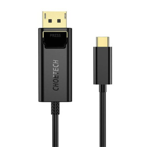 Kabel Usb-C Do Display Port Choetech Xcp-1801Bk, 1.8M (Czarny)