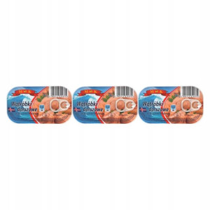 3 x Wątróbki Dorszowe w Tłuszczu Własnym 115g MK