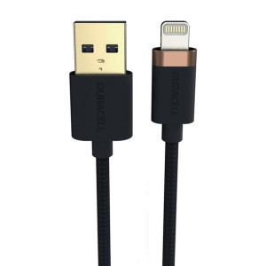 Kabel Usb Do Lightning Duracell 0.3M (Czarny)