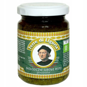 Pesto Genovese Sos Bazyliowy Bio 135 g Terre Di Li
