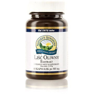 NSP Nature’s Sunshine Olive Leaf ( Liść oliwny ) - Ekstrakt (60 kaps.)