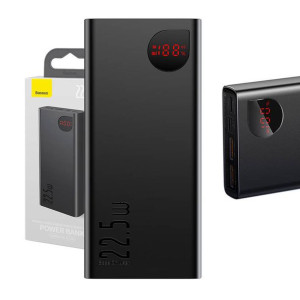 Powerbank Baseus Adaman Metal, 20000Mah, 22.5W (Czarny)