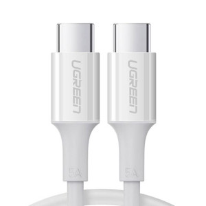 Kabel Usb-C Męski Do Usb-C Męski 2.0 Ugreen Us300, 2M (Biały)