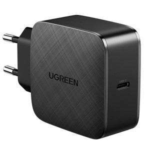 Ładowarka Sieciowa Eu Ugreen Usb-C, Gan, 65W, Pd3.0 (Czarna)