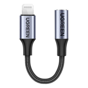 Adapter Audio Ugreen Us211 Lightning Do Mini Jack 3.5Mm (Czarny)