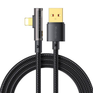 Kabel Kątowy Prism Usb Do Lightning Mcdodo Ca-3510, 1.2M (Czarny)