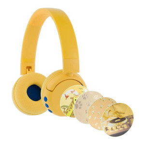 Słuchawki Bezprzewodowe Dla Dzieci Buddyphones Popfun (Żółte)