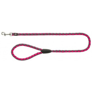 TRIXIE Smycz CAVO fuksja-grafit L-XL 1m x 18mm