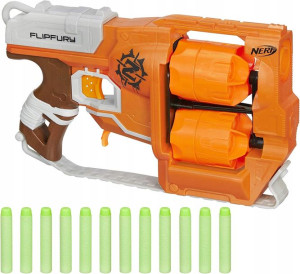 Pistolet A9603 NERF Zombie Strike +12 strzałek 20m