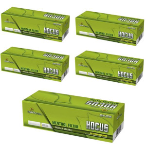 gilzy papierosowe 5x hocus menthol