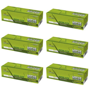 gilzy papierosowe 6x hocus menthol 200