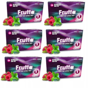 Gilzy klikane owocowe FRUTTA 6x100 szt OWOCE LEŚNE