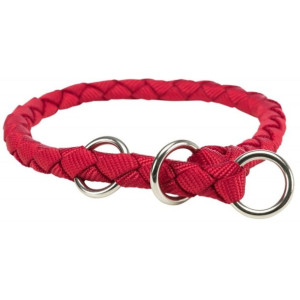TRIXIE Obroża zaciskowa CAVO czerwona M - 39-45cm x 12mm