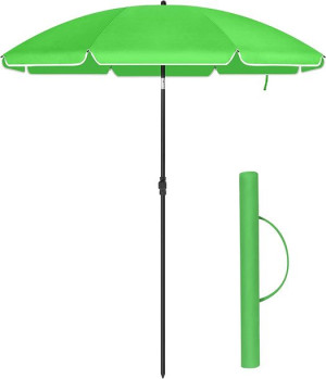 SONGMICS Parasol plażowy, Ø 200 cm