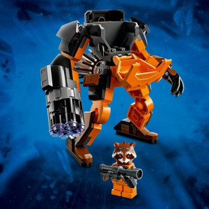 Klocki Super Heroes 76243 Mechaniczna Zbroja Rocketa