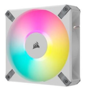 Wentylator Af140 Elite Rgb Pwm Single Pack White