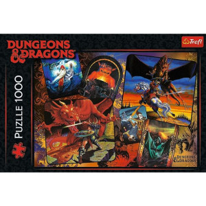 Puzzle 1000 Elementów Początki Dungeons Dragons