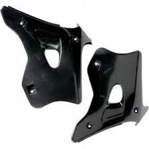 Osłony Chłodnicy Kawasaki Kx 125/250 94-98 Czarny