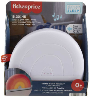 Fisher Price Lampka Uspokajacz Świecąca Tęcza
