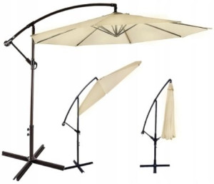 Parasol Ogrodowy Duży Na Wysięgniku Premium