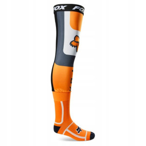 Skarpety Fox Flexair Knee Brace Fluo Orange M