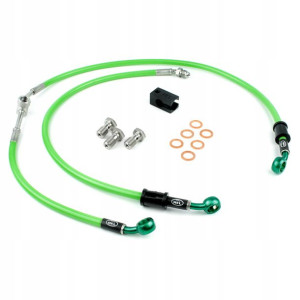 Przewody oplot HEL Kawasaki ZX10R Ninja 2008-2010