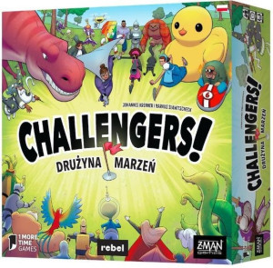 Rebel Gra Planszowa Challengers: Drużyna Marzeń