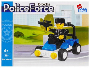 Klocki konstrukcyjne Policja ALLEBOX