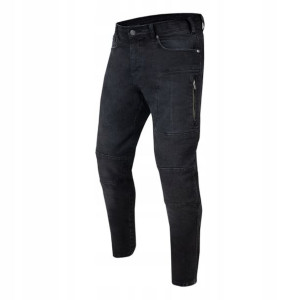 Spodnie Jeans Rebelhorn Rage Ii Czarne W42l34