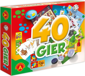 Alexander Gry Rodzinne Zestaw 40 Gier