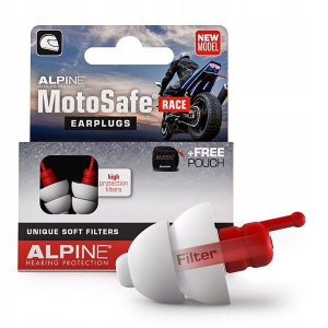 Zatyczki stopery do uszu ALPINE MotoSafe Race