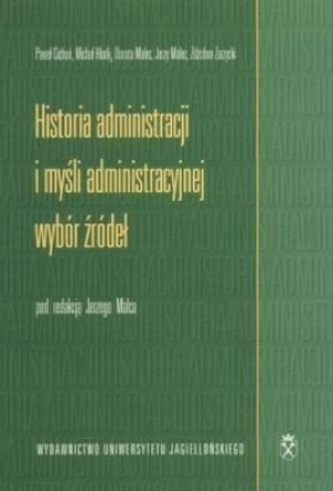 Historia administracji i myśli administracyjnej