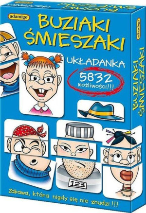 Adamigo Układanka Buziaki Śmieszaki