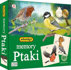 Adamigo Gra Memory Ptaki