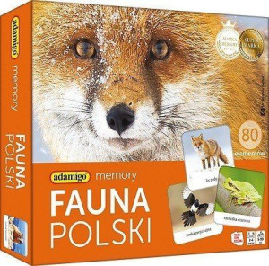 Adamigo Gra Pamięciowa Memory Fauna Polski
