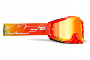 Fmf 100% Gogle Powerbomb Zach Osborne Czerwone