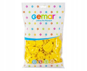 Balony pastelowe żółte 30cm 100szt