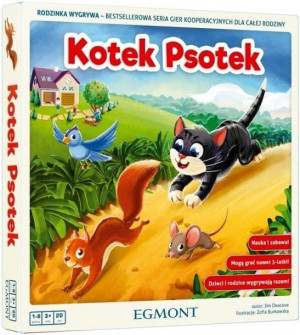 Egmont Gra Planszowa Kotek Psotek