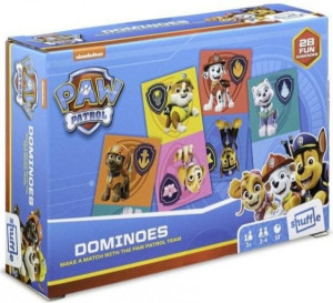 Cartamundi Gra Shuffle Domino Psi Patrol
