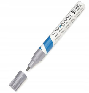 Marker olejowy olejny srenrny