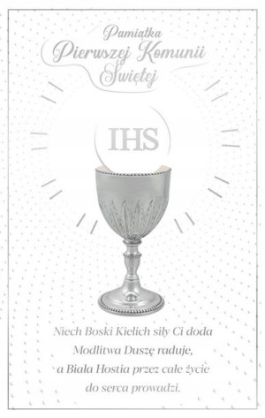 Kartka okolicznościowa Komunia KS04