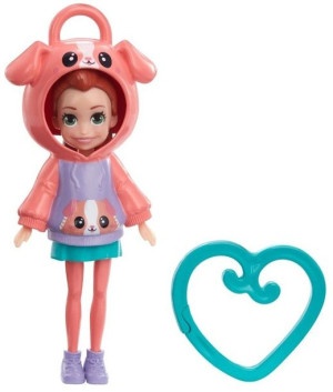 Mattel Polly Pocket Zawieszka Świnka