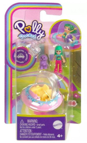 Mattel Polly Pocket Pollyville Autko Pączek