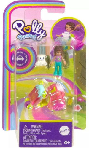 Mattel Polly Pocket Pollyville Mroźny Skuter