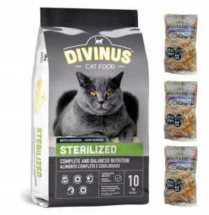 Karma dla kota Divinus Cat Sterilized 10 kg