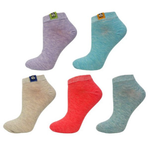 5xstopki Damskie Bawełniane Mix Kolorów 39-41 1
