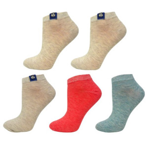 5xstopki Damskie Bawełniane Mix Kolorów 35-38 1