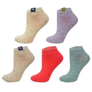 5xstopki Damskie Bawełniane Mix Kolorów 39-41 5