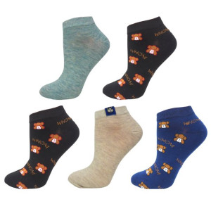 5xstopki Damskie Bawełniane Mix Kolorów 39-41 6